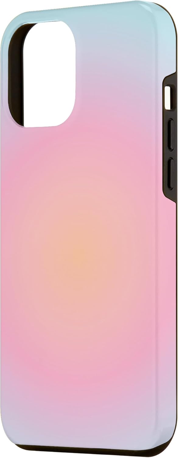 Funda para iPhone 12 Pro Max Gradient Cute Aura Aesthetic Multicolor a la moda para mujer