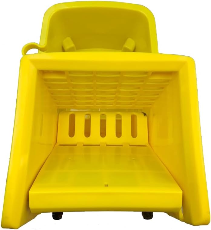 fregona cubo Deluxe prensa lateral Wringer 42L comerial limpieza residencial