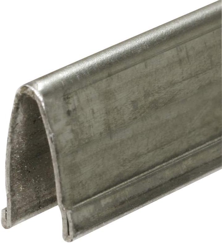Cubierta de riel grande de alta calidad para puertas corredizas de vidrio de patio  Reparación de puertas correderas de repuesto de acero inoxidable