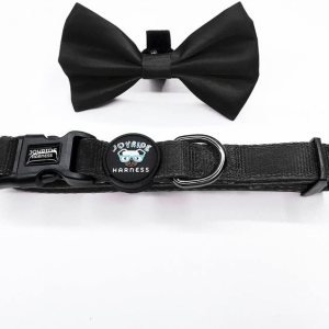 Joyride Harness Collar de perro con pajarita extraíble, ajustable y transpirable para todas las razas de perros, anillo en D fuerte y hebilla Joyride Harness Collar de perro con pajarita extraíble, ajustable y transpirable para todas las razas de perros, anillo en D fuerte y hebilla