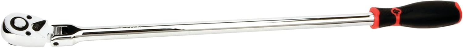 Performance Tool W32181 – Trinquete largo con cabezal flexible de 12, paquete de 1