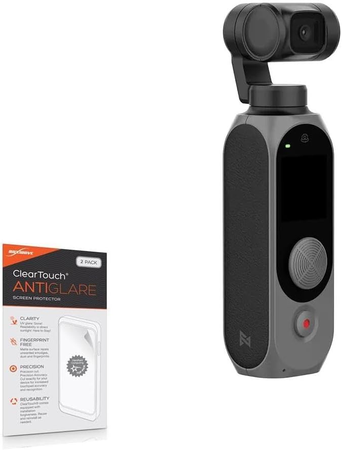 BoxWave Protector de pantalla compatible con Xiaomi FIMI Palm 2  ClearTouch Anti-reflejo (paquete de 2), antihuellas mate