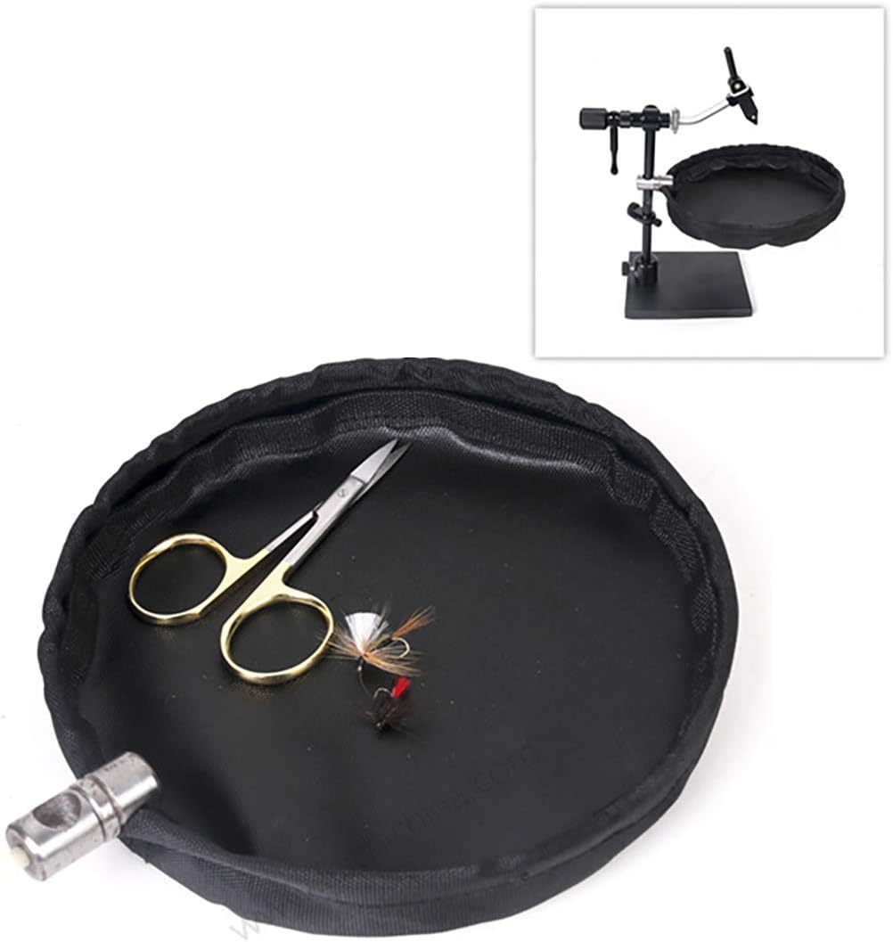 Creative Angler Bolsa de basura para atar moscas o atar moscas con liberación magnética y fácil fijación