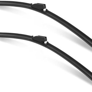 Par de limpiaparabrisas de repuesto para parabrisas delantero de 22 pulgadas + 19 pulgadas, limpiaparabrisas repelente al agua y accesorios de Par de limpiaparabrisas de repuesto para parabrisas delantero de 22 pulgadas + 19 pulgadas, limpiaparabrisas repelente al agua y accesorios de