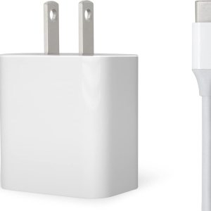 Cargador rápido USB-C de 30 W y cable compatible con productos Samsung, teléfonos Samsung, tabletas y otros dispositivos USB-C, color blanco (6 Cargador rápido USB-C de 30 W y cable compatible con productos Samsung, teléfonos Samsung, tabletas y otros dispositivos USB-C, color blanco (6