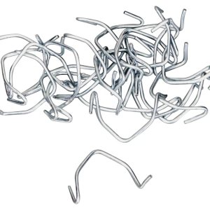 Rocky Mountain Goods Clips de alambre de acero galvanizado en T  Mantiene el alambre de la cerca tenso y firmemente sujeto a un poste en T  Se Rocky Mountain Goods Clips de alambre de acero galvanizado en T  Mantiene el alambre de la cerca tenso y firmemente sujeto a un poste en T  Se