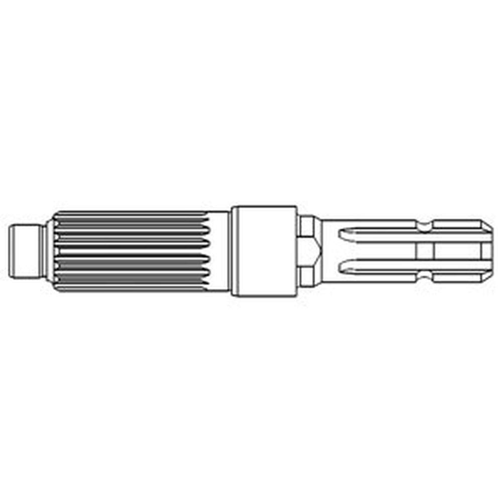 Reliable Aftermarket Parts Our Name Says It All WN-AR41752 Toma de fuerza, eje, 540 RPM se adapta a John Deere 2510 2520 2840 3020 4000 4020 4040