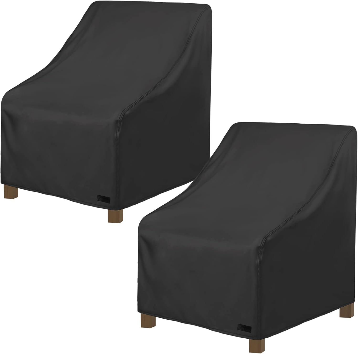NettyPro Fundas para sillas de patio, impermeables, para muebles de exterior, giratorias, reclinables, mecedoras, para asientos profundos, se adapta