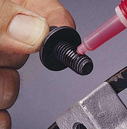 LOCTITE 263 Threadlocker para Automotriz Alta Resistencia, Tolerante al Aceite, Alta Temperatura, Fluorescente, Anaeróbico, Aplicaciones Pesadas