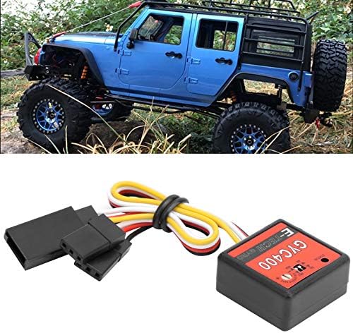 VGEBY Módulo de giroscopio, Sensibilidad Ajustable GYC400 Mini RC Módulo Giroscopio Drift Drive Control para Control Remoto Modelo de Coche Mini RC