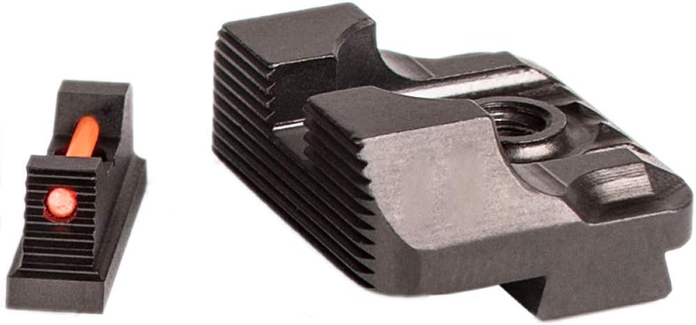 Sistema táctico de la parte delanteratrasera de la pistola de la fibra óptica compatible con Glock