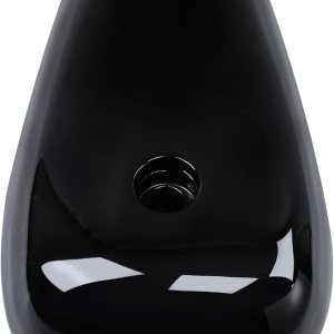 TCT-MOTORPARTS Carbohidratos negros pintados del tanque de gasolina carburado para Harley Sportster 1200 883 04-06 TCT-MOTORPARTS Carbohidratos negros pintados del tanque de gasolina carburado para Harley Sportster 1200 883 04-06