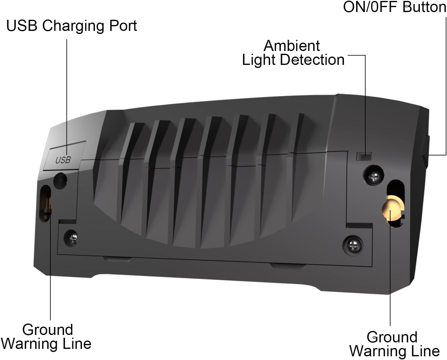 Meilan X5 USB recargable inteligente luz trasera de bicicleta inalámbrica señal de giro luz trasera de bicicleta con control remoto inalámbrico luz