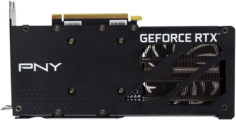 PNY Tarjeta gráfica GeForce RTX 3060 de 8 GB Verto Dual Fan
