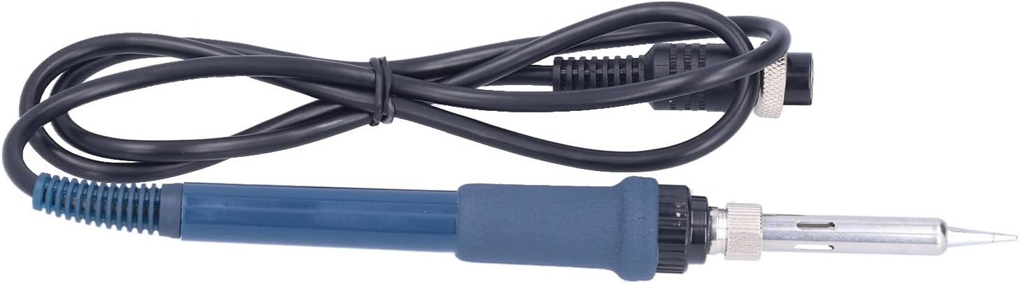 Mango de soldadura de repuesto con enchufe de 6 pines, DC 26V 60W Estación de soldadura universal lápiz de hierro adecuado para 936B, 907B