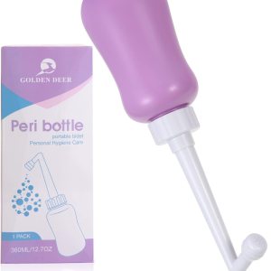 Botella Peri para el cuidado posparto para la recuperación y limpieza perineal después del nacimiento 127 onzas Color morado Botella Peri para el cuidado posparto para la recuperación y limpieza perineal después del nacimiento 127 onzas Color morado
