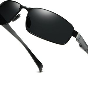 Full Reader – Gafas de sol polarizadas de visión nocturna para hombre, marco de metal vintage, gafas de lectura cuadradas Full Reader – Gafas de sol polarizadas de visión nocturna para hombre, marco de metal vintage, gafas de lectura cuadradas