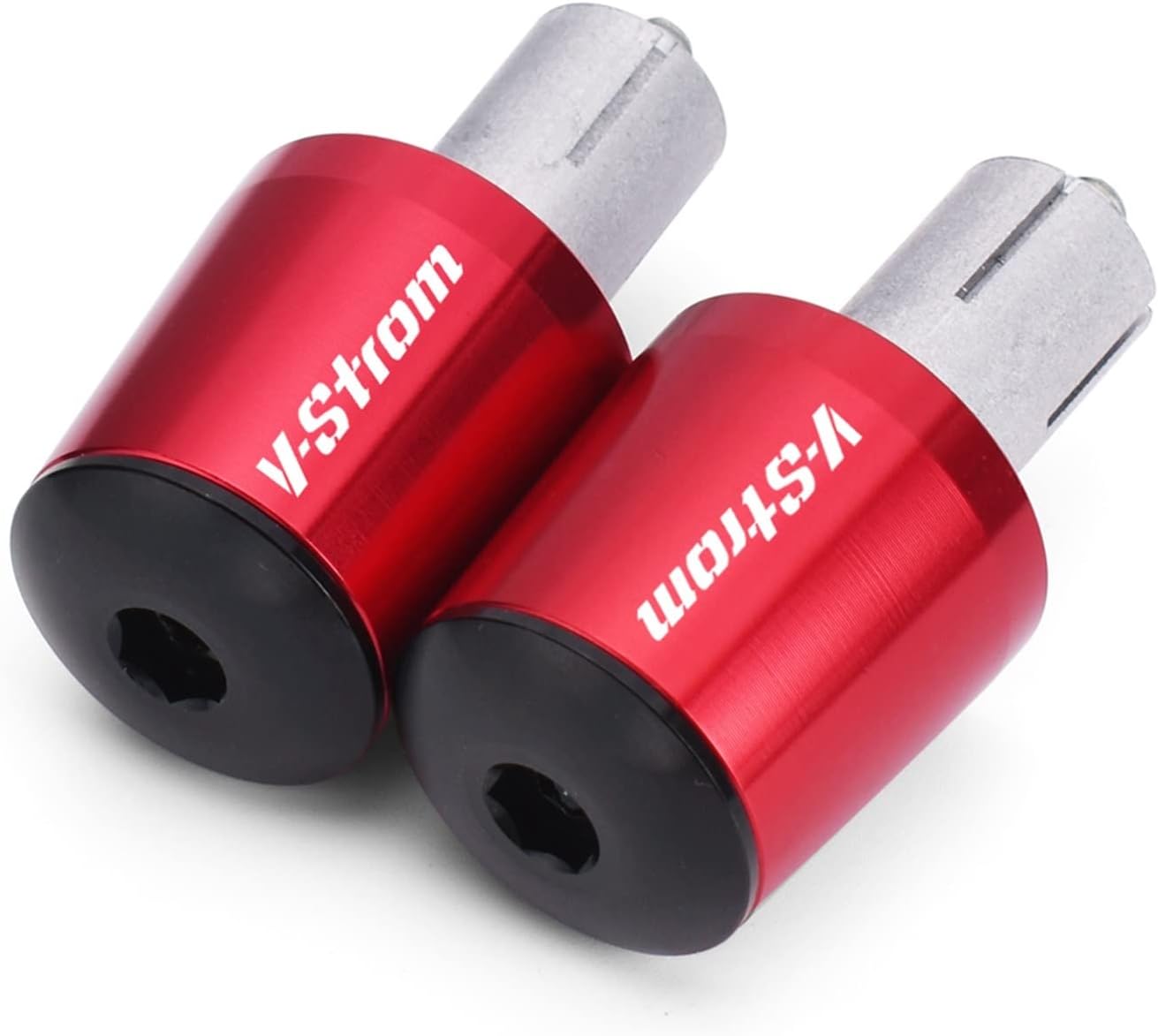Motorcycle Handlebars Grips Ends Plug Bar Ends Handlebars Caps 22mm CNC Aluminum for Suzuki DL650 V-Strom 650 Vstrom 2004-2022