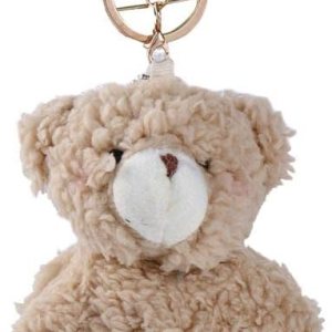 Lindo llavero de osos de peluche, pequeño oso de peluche suave, llavero de animales de peluche esponjosos, regalo para niñas y mujeres (oso marrón) Lindo llavero de osos de peluche, pequeño oso de peluche suave, llavero de animales de peluche esponjosos, regalo para niñas y mujeres (oso marrón)