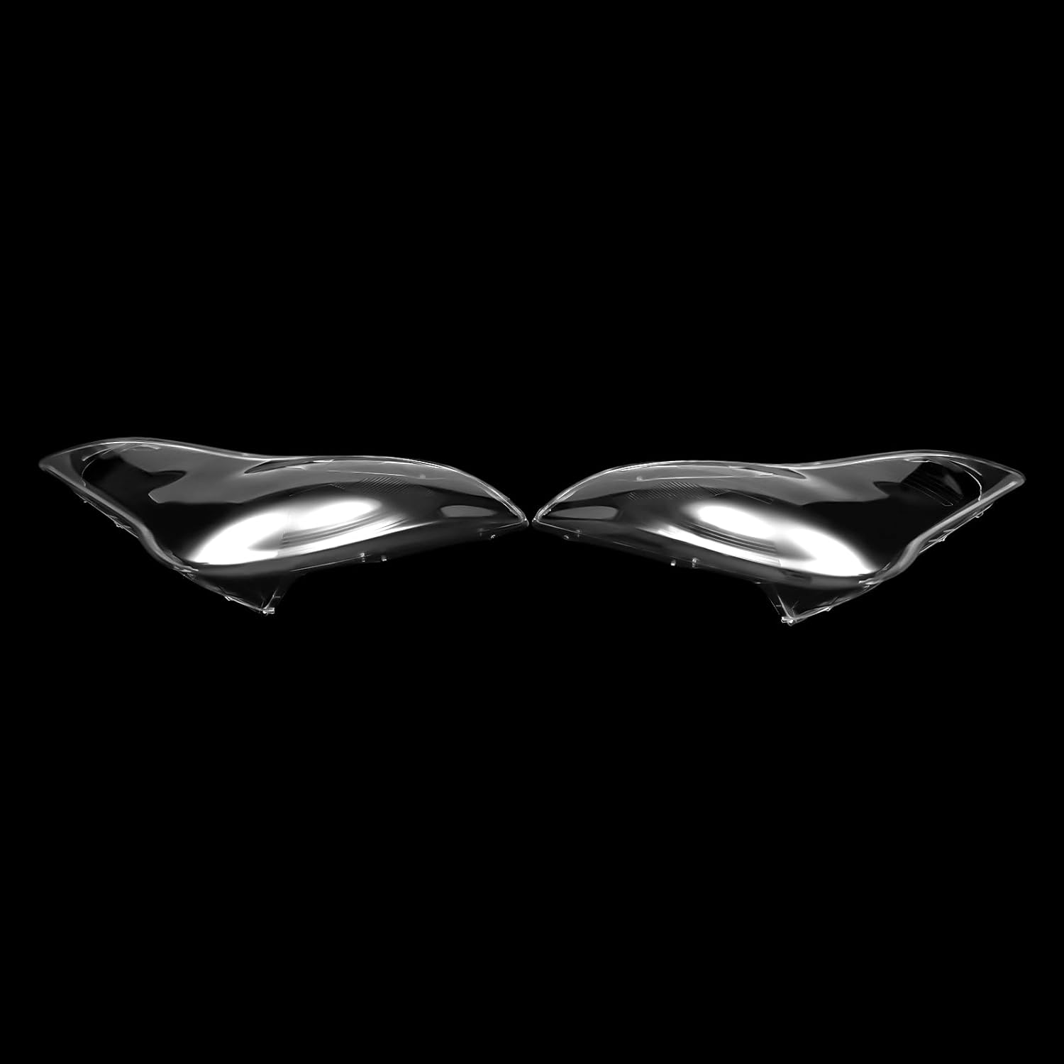 CNCEST Par de faros delanteros delanteros izquierdos y derechos, pantalla de repuesto para Infiniti QX50 EX25 EX35 2008 2009 2010 2011 2012