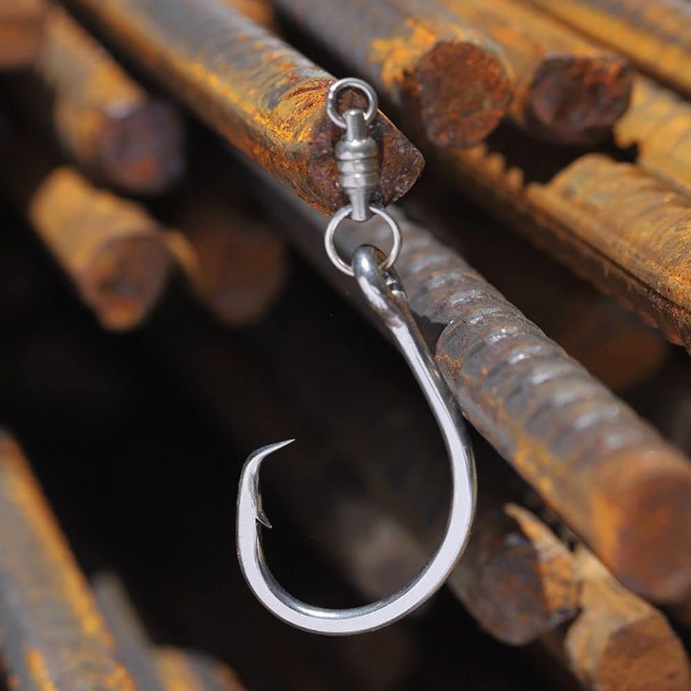BKK Monster Circle Hook Drifting  4X  Saltwater Ultra-Antirust Coating  Needle Hook Point  Forged Shank  Tuna Marlin Big Game