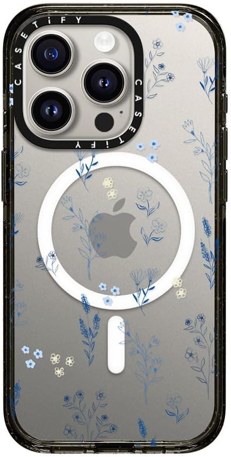 CASETiFY Funda Impact para iPhone 15 Pro 4 veces probada contra caídas de grado militar, protección contra caídas de 8.2 pies, compatible con
