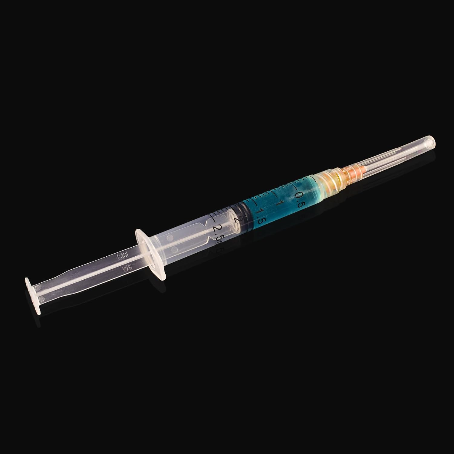 0.1 fl oz 25Ga 0.984 in desechables estériles, envueltos individualmente, paquete de 20