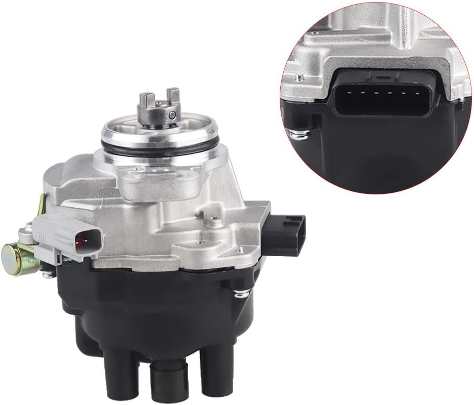 JDMON Repuesto para distribuidor de encendido Nissan 200SX 1995-1998 Sentra 1.6L 1995 1996 1997 1998 1999 SOHC Reemplazar 22100-0M300 22100-0M200