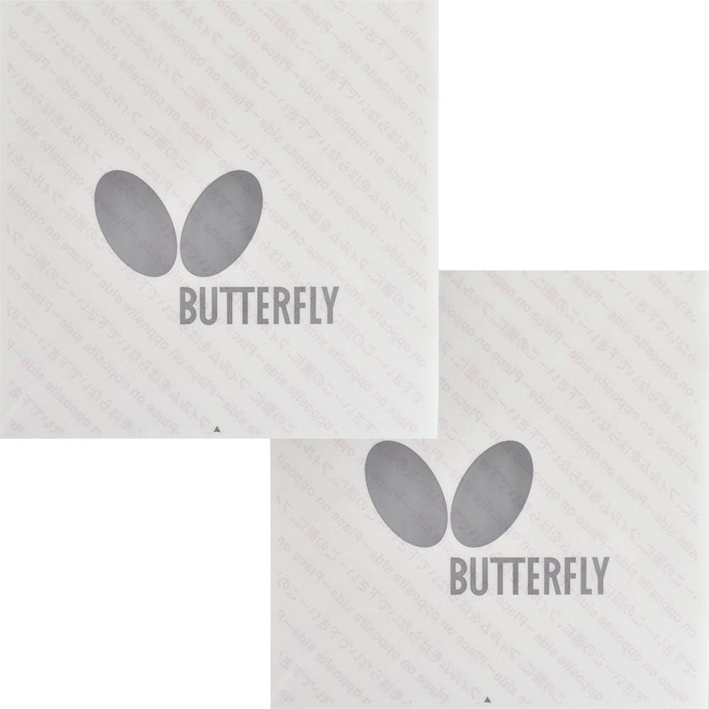 Butterfly Película adhesiva para tenis de mesa III la película adhesiva mantiene la pegajosidad de la goma, contiene dos hojas, accesorio