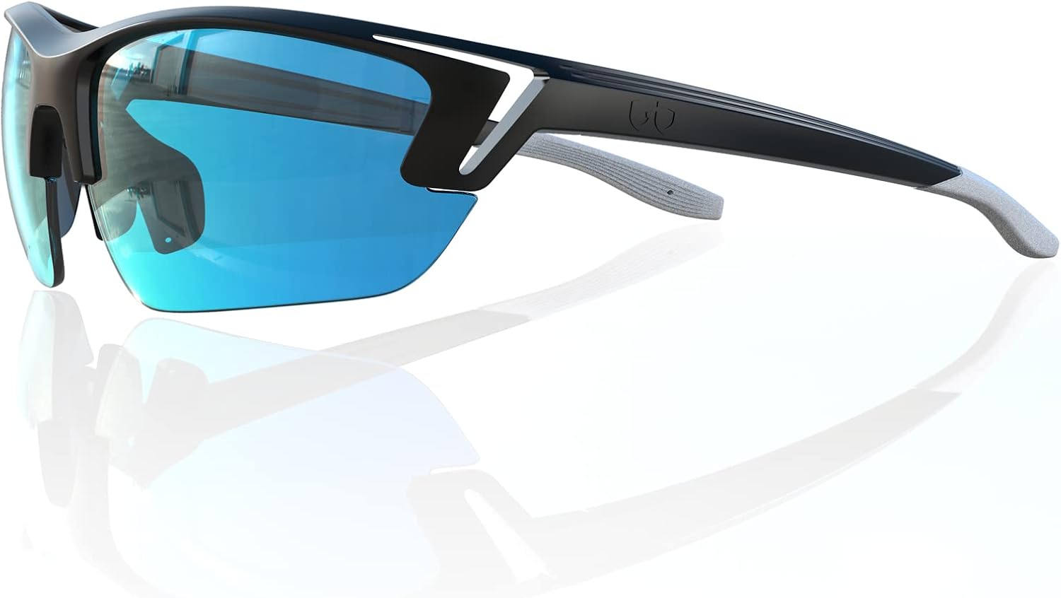 Bloomoak Gafas de sol deportivas para golf, protección UV400 envolventemarco ventilado que evita el empañamientoclaridad visual superior para