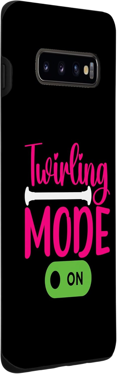 Galaxy S10+ Baton Twirling Outfit Majorette Baton Twirler Gifts Case