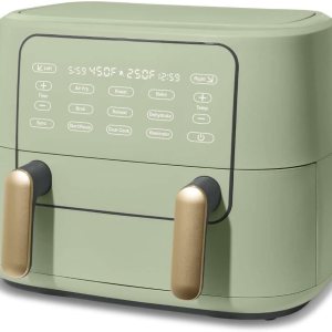 Freidora de aire TriZone de 9 cuartos (color salvia) Freidora de aire TriZone de 9 cuartos (color salvia)