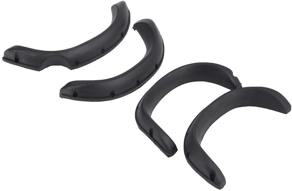 Llamarada de la defensa del coche de RC, ruedas de goma para cejas, guardabarros compatibles con TF2 escala 110 control remoto oruga