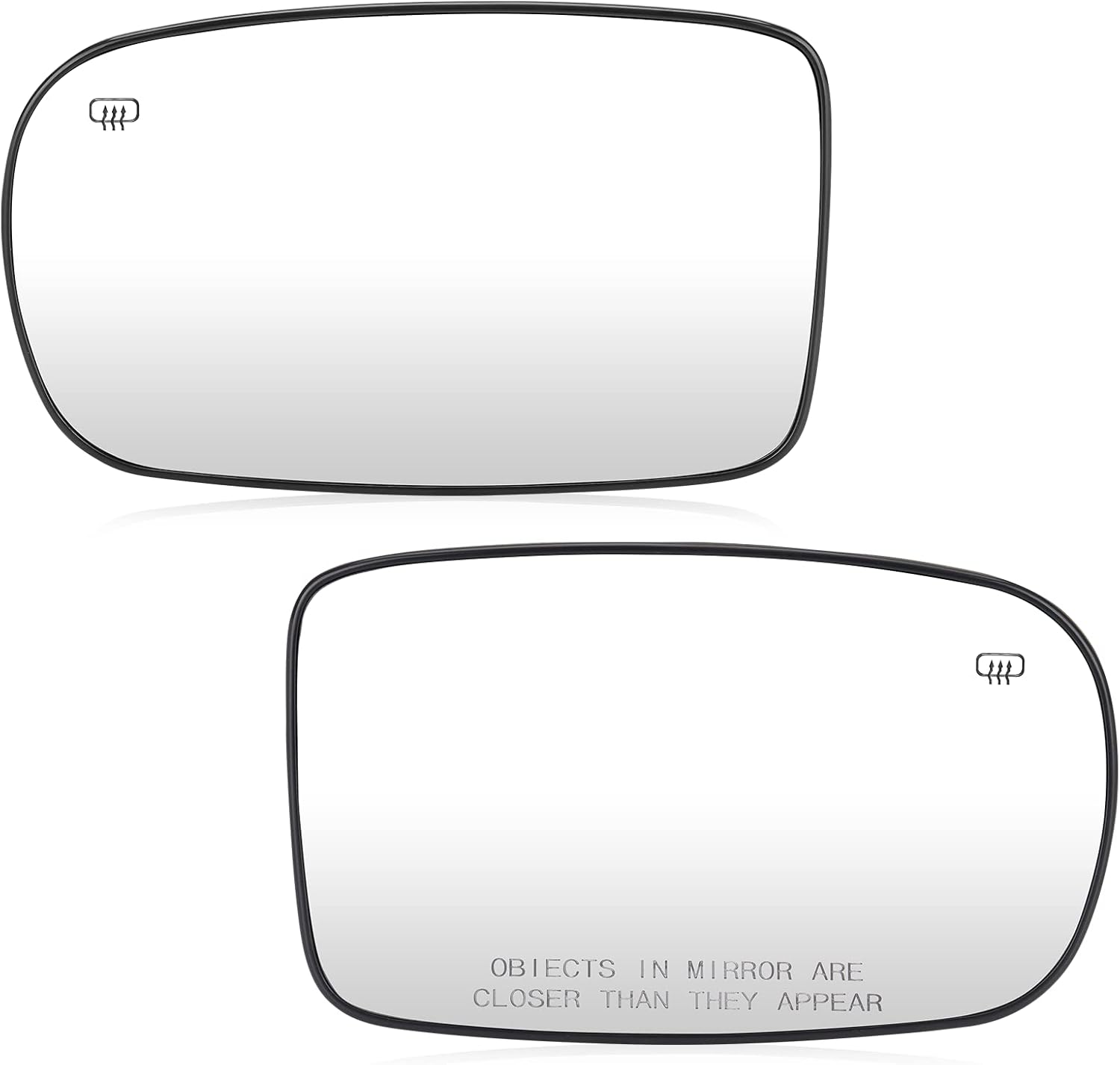 Reemplazo de cristal del espejo lateral izquierdo del conductor y del lado derecho del pasajero para Chrysler 200 2011-2017, Chrysler 300 2012-2021,