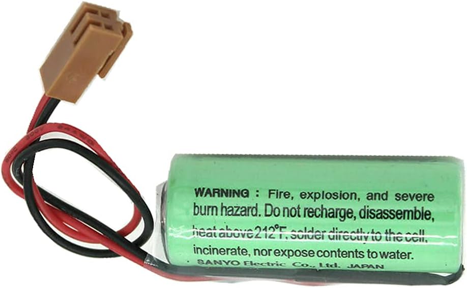 30-Pack 3V 2500mAh PLC Replacement Battery for CR17450SE-R A98L-0031-0012 CR17450-17450, FANUC CNC Series
