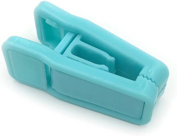 Clips de plástico para colgar ropa (20, aguamarina)
