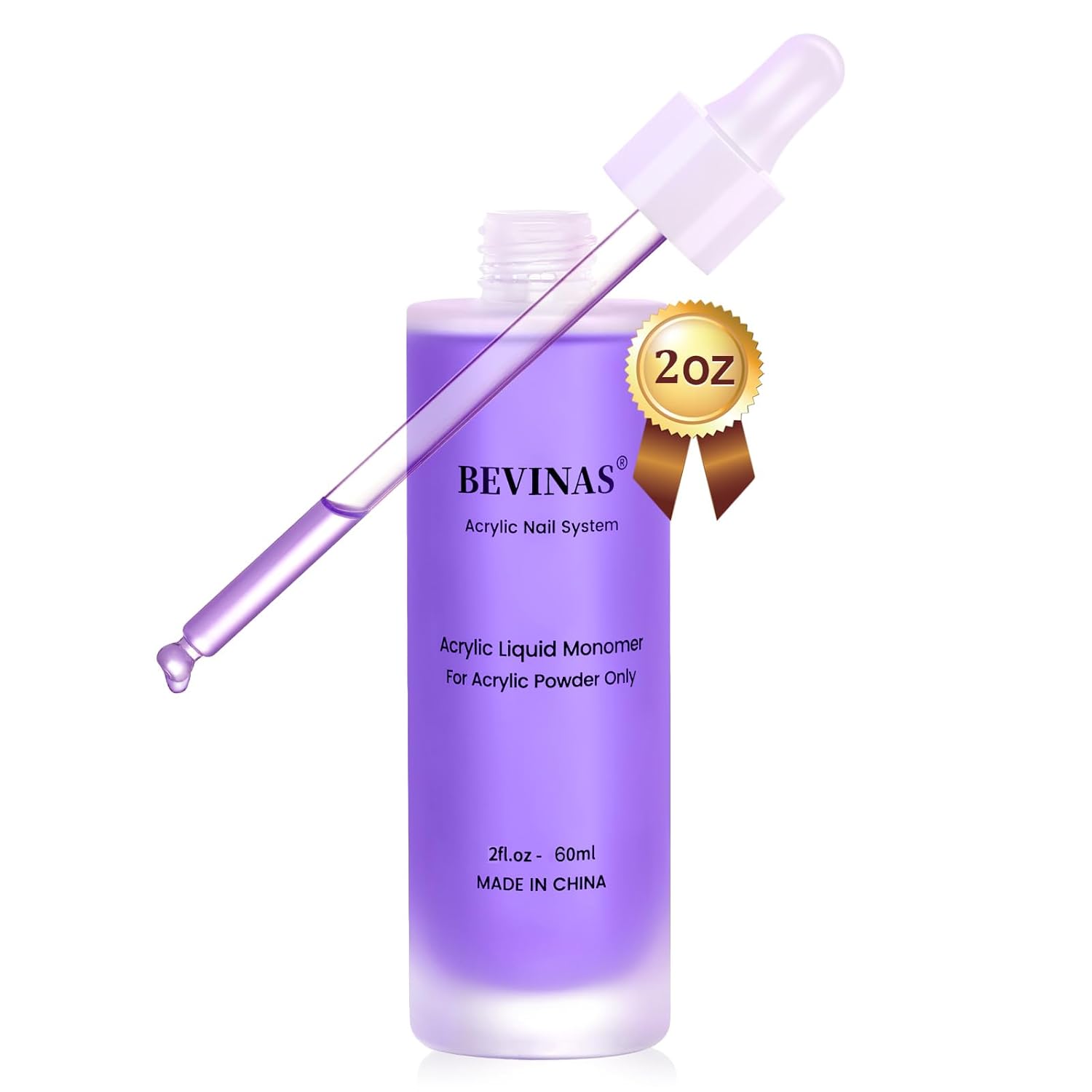 EMA Monómero acrílico líquido líquido para uñas monómero líquido 2oz (blanco)