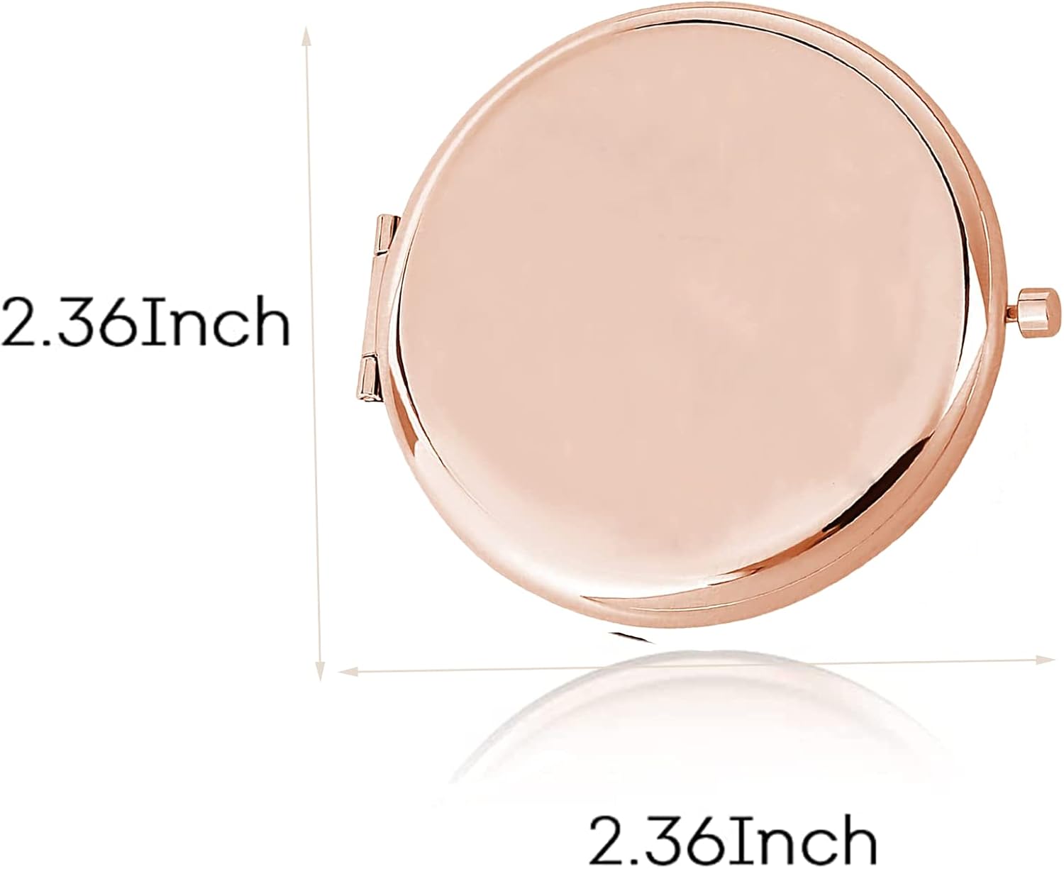 LQRI Regalos para cuñada, espejo compacto para cuñada, lo único mejor que tenerte como hermana, espejo de maquillaje, regalo de boda, regalo para