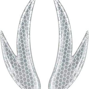 2 tiras de espejo retrovisor de coche, protectores laterales a prueba de arañazos para puerta de coche, pegatina impermeable para la mayoría de 2 tiras de espejo retrovisor de coche, protectores laterales a prueba de arañazos para puerta de coche, pegatina impermeable para la mayoría de