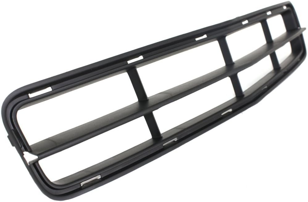 Evan-Fischer – Rejilla de parachoques compatible con Chevrolet Malibu 08-12 Front Center Textured Negro