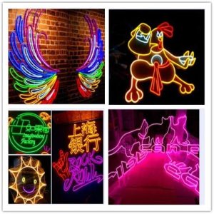 Cinta de luz de neón RGB de 24 teclas, lámpara de luz nocturna flexible LED de neón (33 pies) Cinta de luz de neón RGB de 24 teclas, lámpara de luz nocturna flexible LED de neón (33 pies)