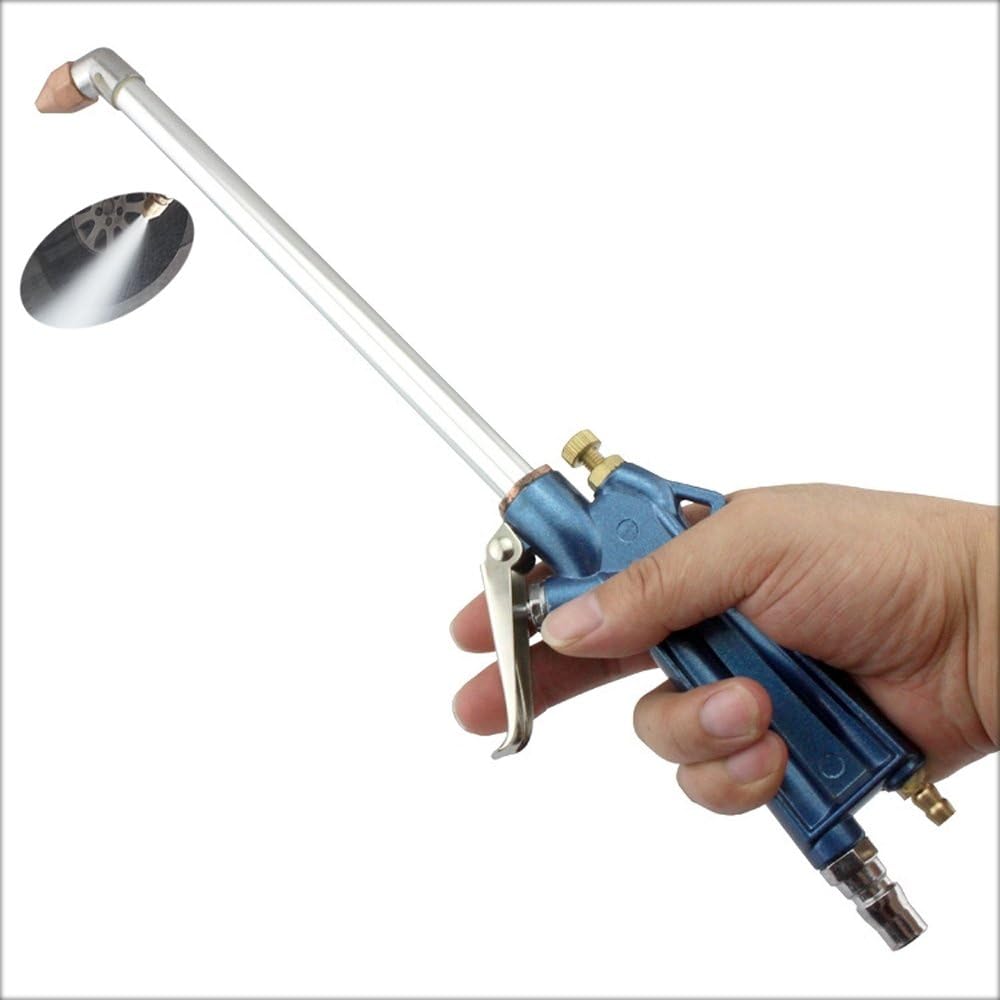 Uso dual del arma de espray del agua del soplador del plumero del compresor de aire del limpiador del motor de coche