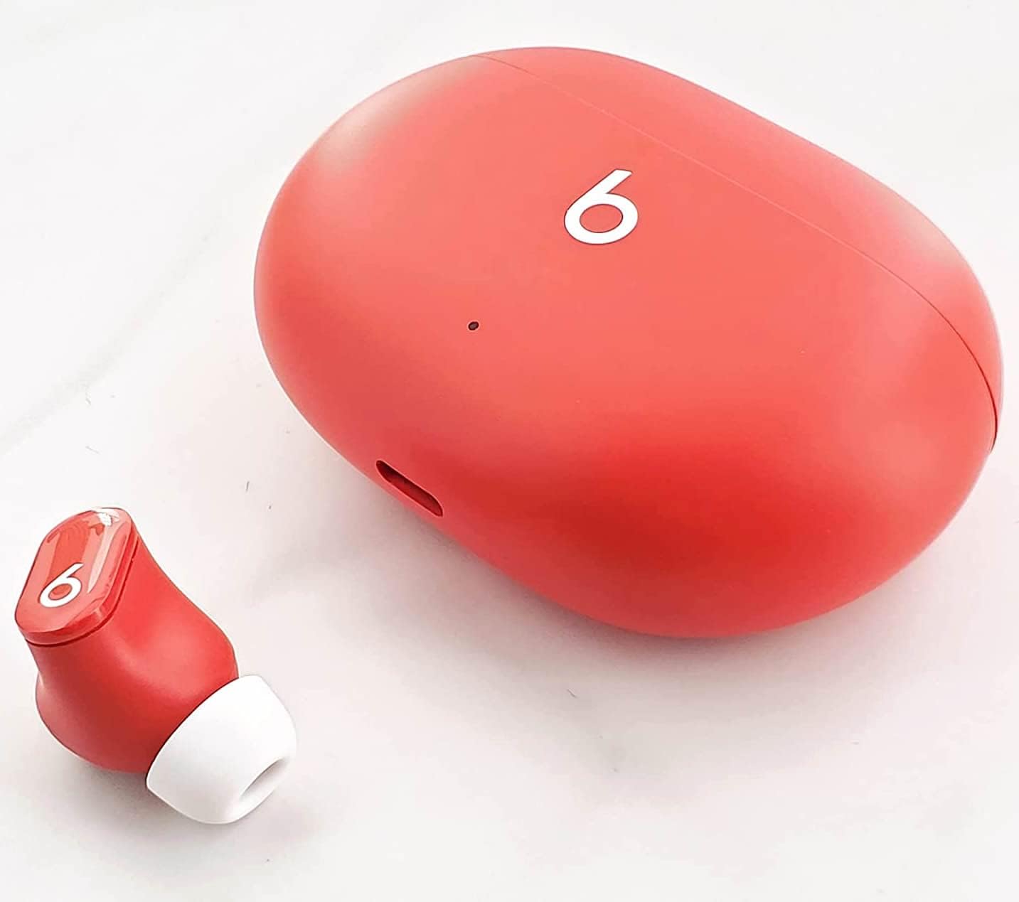 6 pares de almohadillas de silicona de repuesto compatibles con Beats Studio Buds +  Fit Pro, SML 3 tamaños de auriculares, cubierta de gel de goma