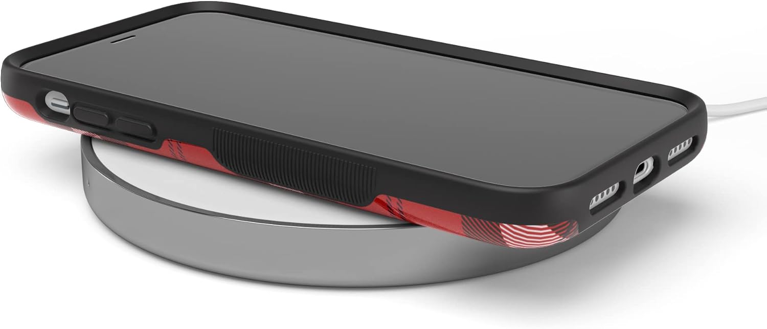 Casely Funda para iPhone 11  Como si! Funda a cuadros rojos