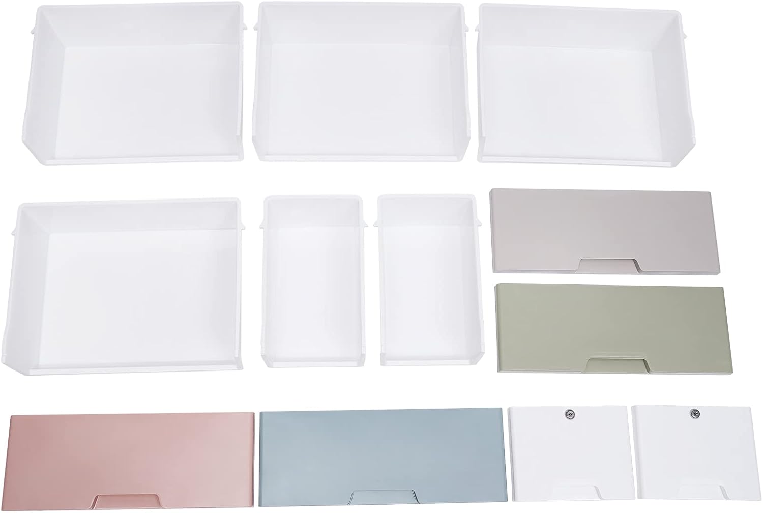 Cómoda de plástico con 6 cajones, cómoda de plástico, organizador de almacenamiento para niños con ruedas, adecuado para dormitorios, 19.69 x 13.78