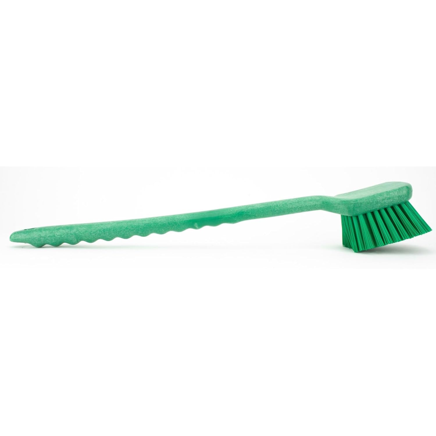 SPARTA 40501EC09 Cepillo de plástico grande para fregar, cepillo de cocina, cepillo utilitario con mango largo para limpieza, 20 pulgadas, verde