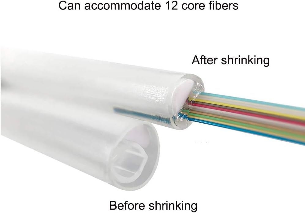 Manga de empalme de fusión de fibra óptica de masa de cinta de 1.575 pulgadas, tubo termorretráctil de empalme de fibra de cinta, miembro único de