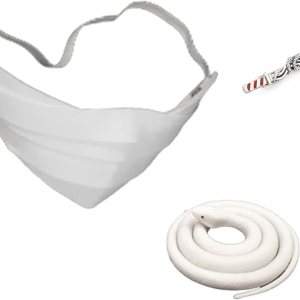 Iguro-Obanai – Máscara de serpiente para cosplay, accesorios de disfraz Iguro-Obanai – Máscara de serpiente para cosplay, accesorios de disfraz