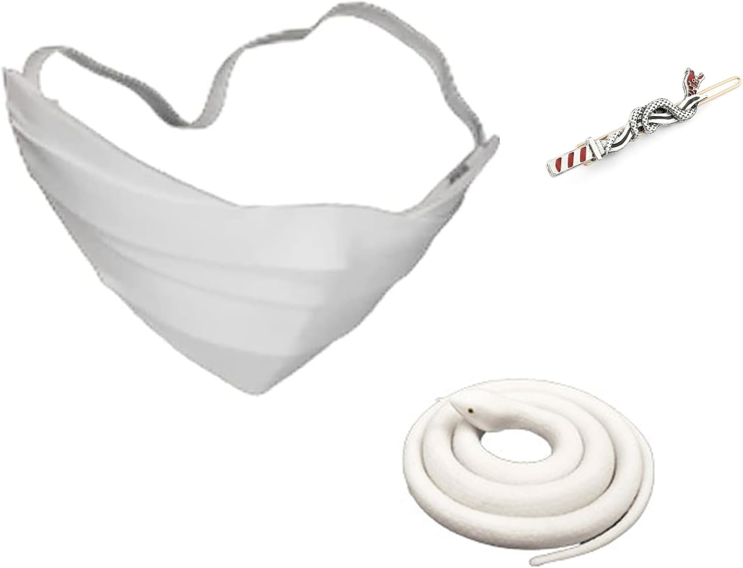 Iguro-Obanai – Máscara de serpiente para cosplay, accesorios de disfraz