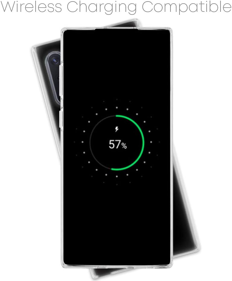 GOOSPERY Funda transparente para Samsung Galaxy Note 10 Plus (2019) Funda delgada de goma TPU (transparente)